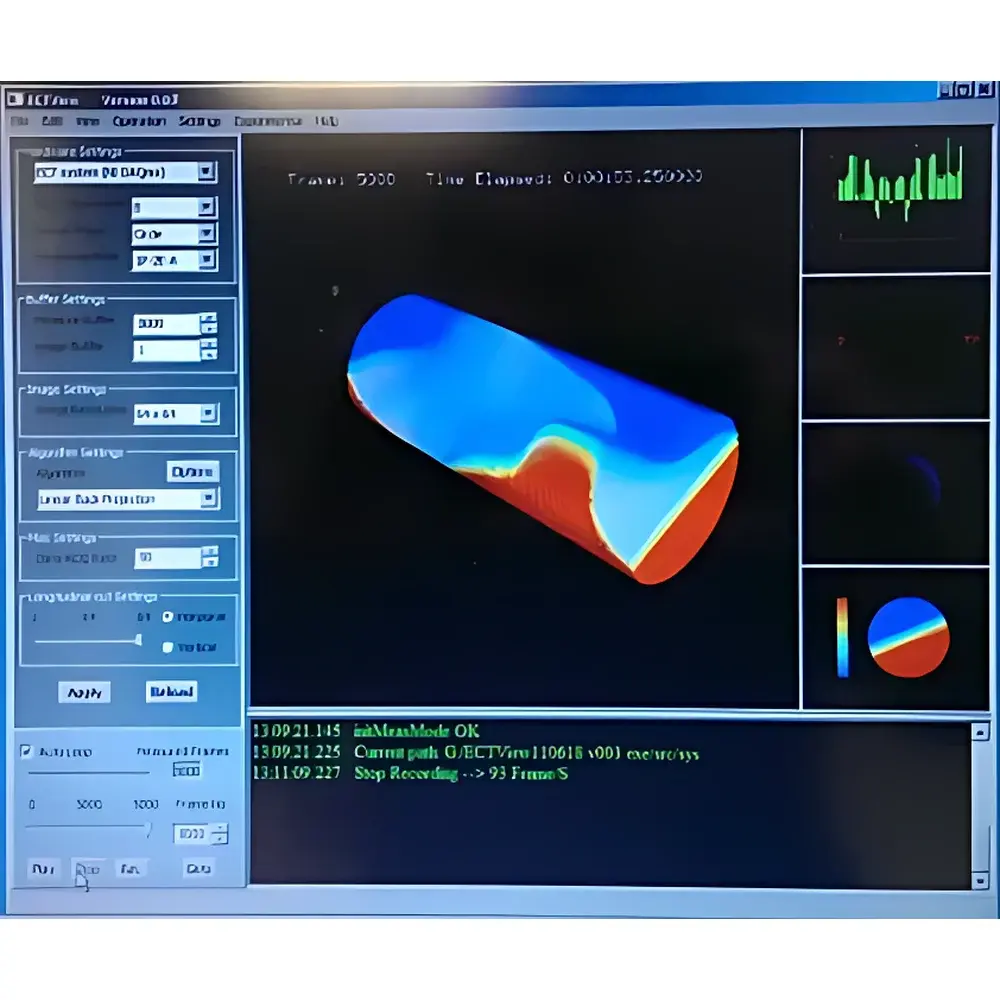 AC-ECT Capacitive Tomography System