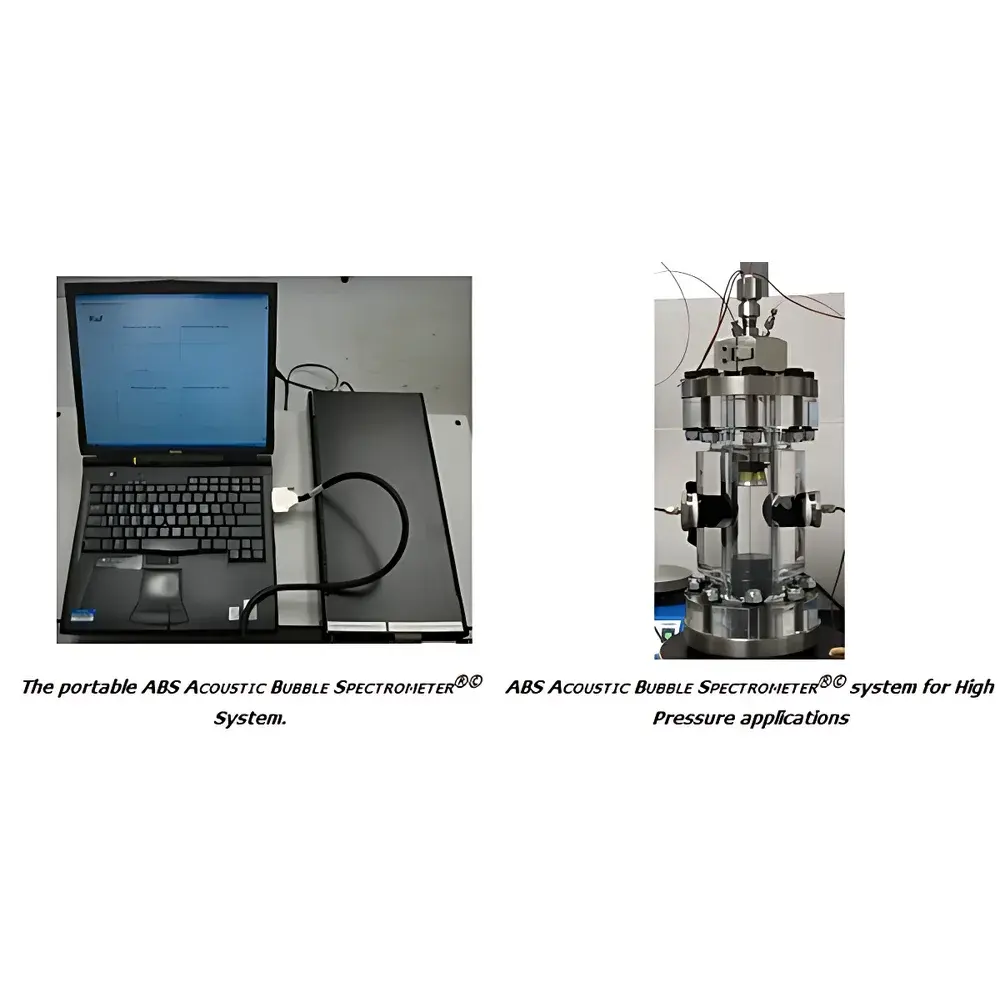 Dynaflow ABS Non-Invasive Acoustic Bubble Spectrometer