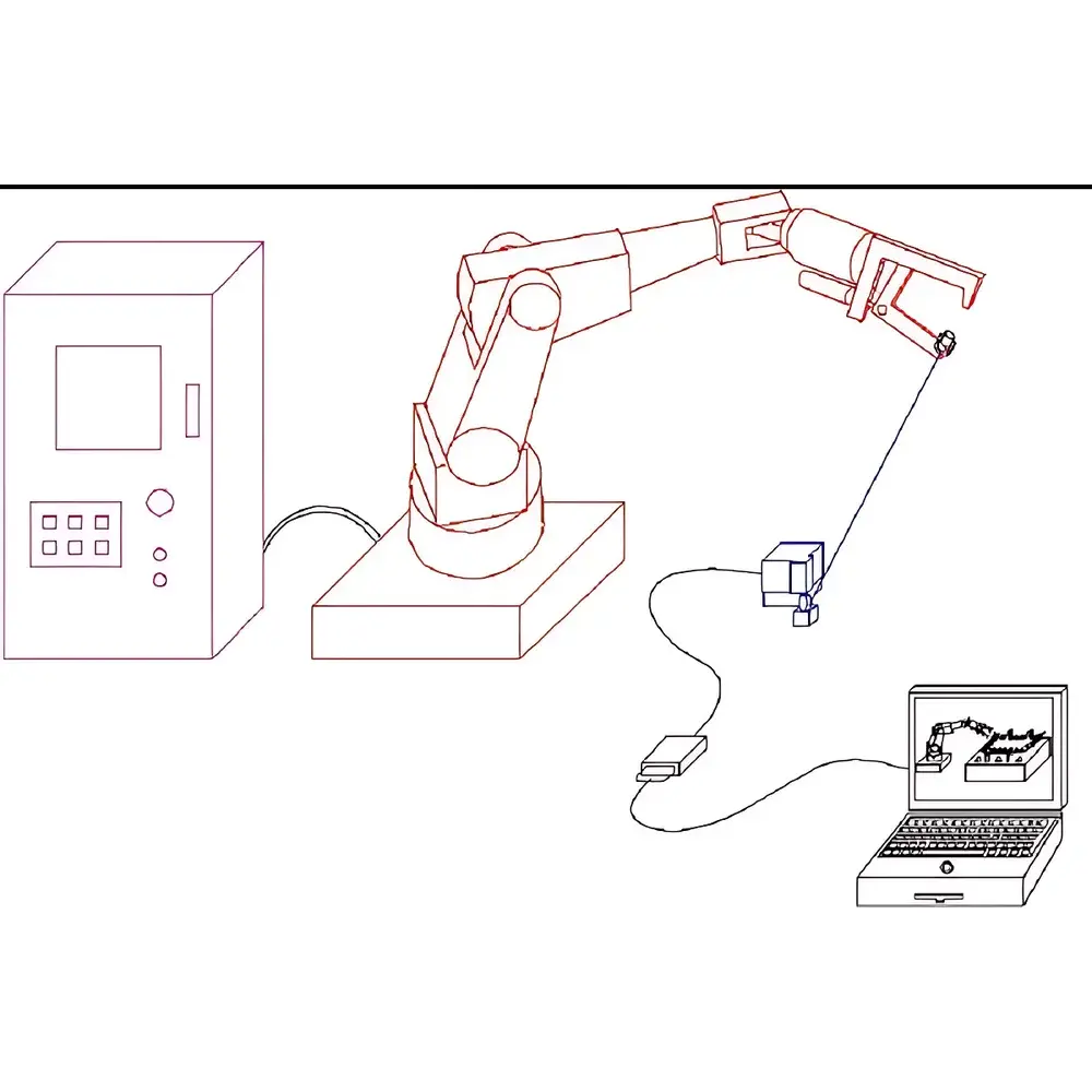 CompDC Robot Accuracy Calibration System by Dynalog