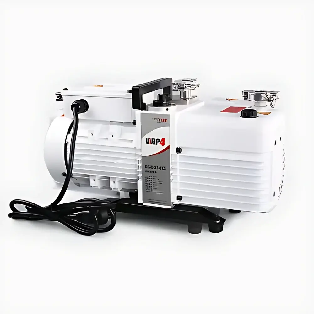 Titan VRP-4 Dual-Stage Rotary Vane Vacuum Pump (KF16 Flange, 220 V AC)