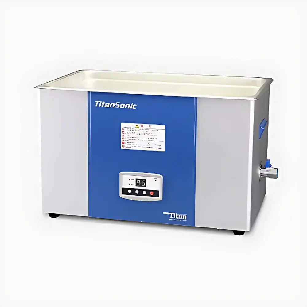 Titan UC-30 30L Benchtop Ultrasonic Cleaner with 35 kHz Frequency and Integrated Drain/Fill System