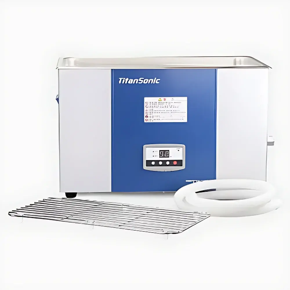 Titan UC-30 30L Benchtop Ultrasonic Cleaner with 35 kHz Frequency and Integrated Drain/Fill System