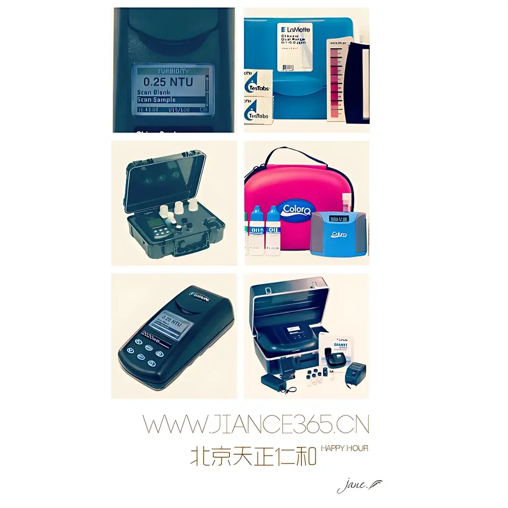 LaMotte SMART3 Portable Multi-Parameter Water Quality Analyzer with Integrated Negative Ion Detection Capability