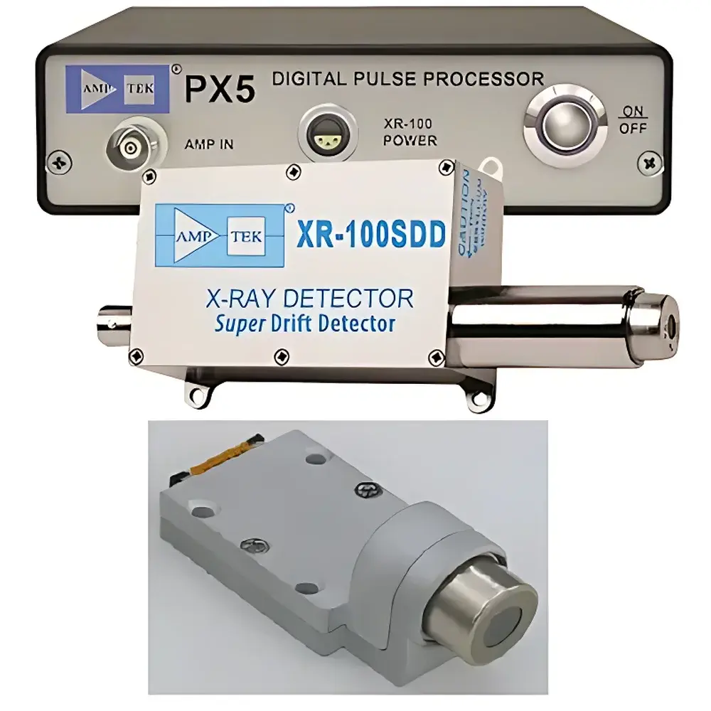 Amptek XR-100SDD Silicon Drift Detector (SDD) for X-ray Spectroscopy