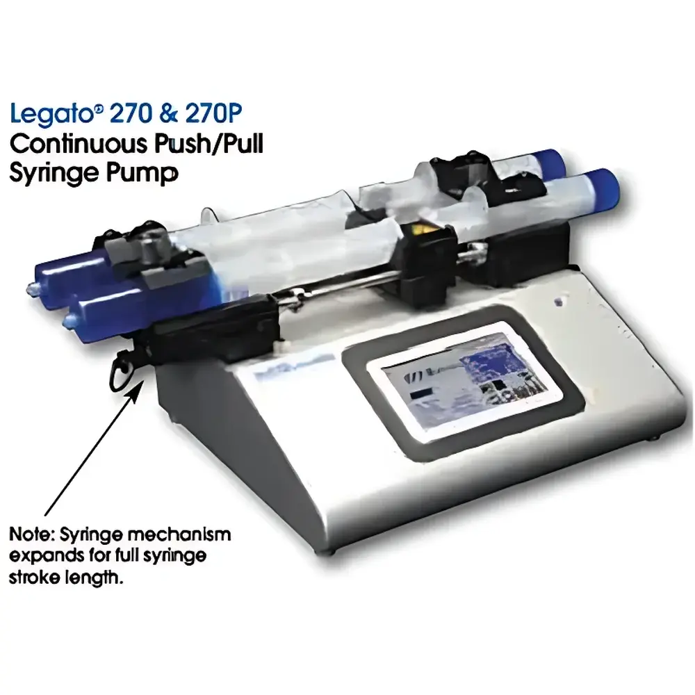 KDS Legato 200 Series Programmable Dual-Syringe Infusion/Withdrawal Pump