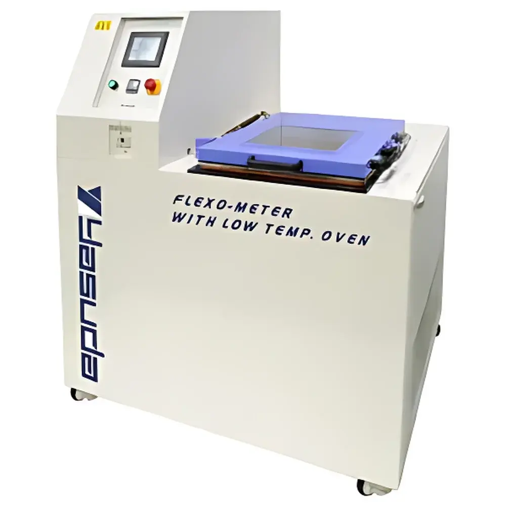 Yasuda No.197-LFR Low-Temperature Leather Flexing Tester with Integrated Cryogenic Chamber