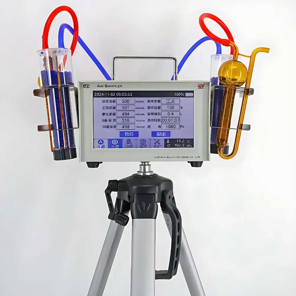 YINHEKEJI QCS-3000A Dual-Channel Constant-Flow Air Sampler