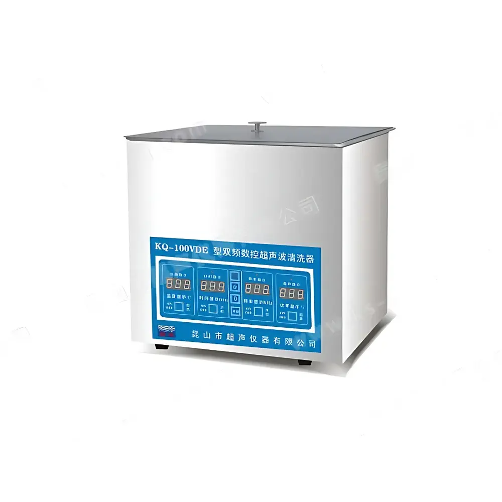 Shumei KQ-100VDE Desktop Dual-Frequency Digital Ultrasonic Cleaner