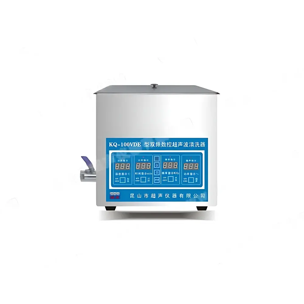 Shumei KQ-100VDE Desktop Dual-Frequency Digital Ultrasonic Cleaner