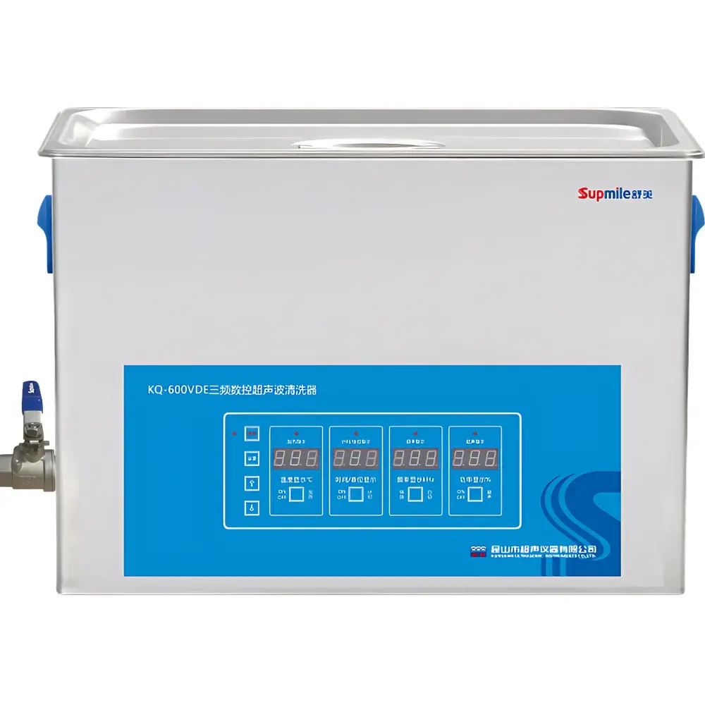 Shumei KQ-600VDE Triple-Frequency Digital Ultrasonic Cleaner