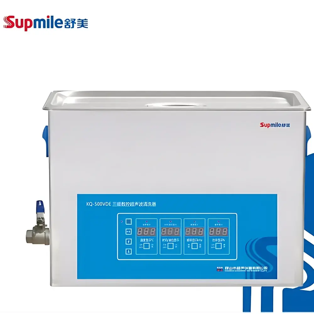 Shumei KQ-500VDE Benchtop Tri-Frequency Digital Ultrasonic Cleaner