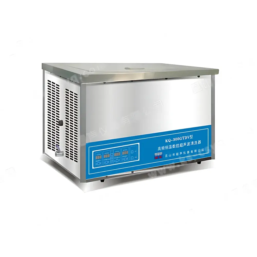 Shumei KQ-300GTDV Benchtop High-Frequency Programmable Ultrasonic Cleaner with Digital Temperature Control