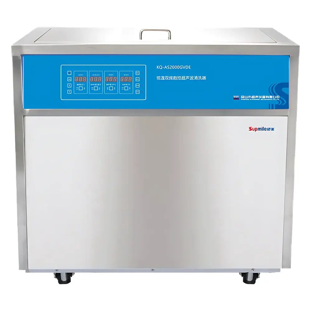 Shumei KQ-AS2000GVDE Dual-Frequency Programmable Temperature-Controlled Ultrasonic Cleaner
