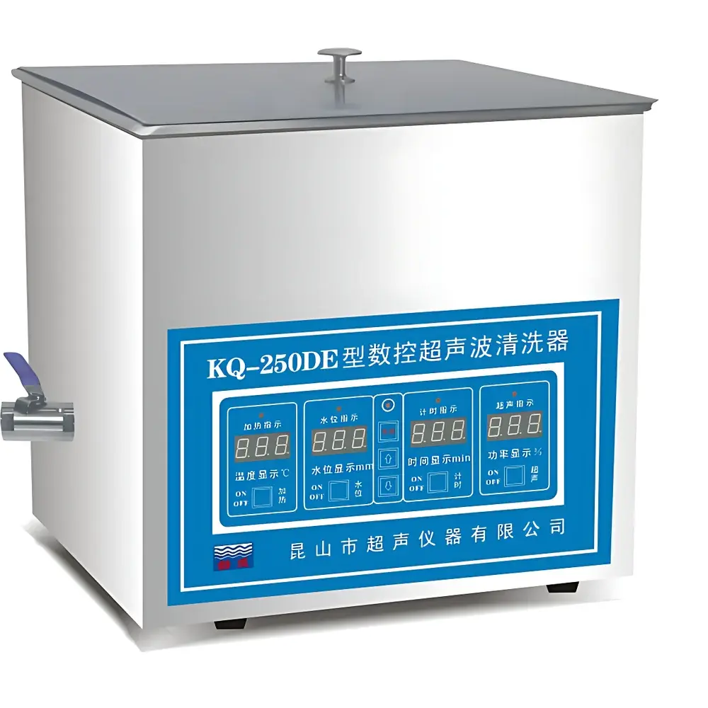 Shumei KQ-250DE Benchtop Digital Ultrasonic Cleaner