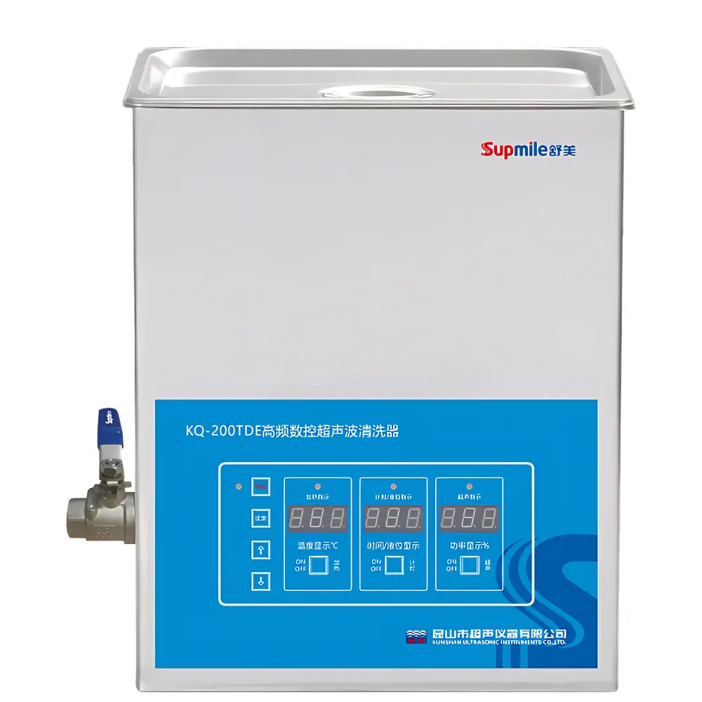 Shumei KQ-200TDE Benchtop High-Frequency Digital Ultrasonic Cleaner