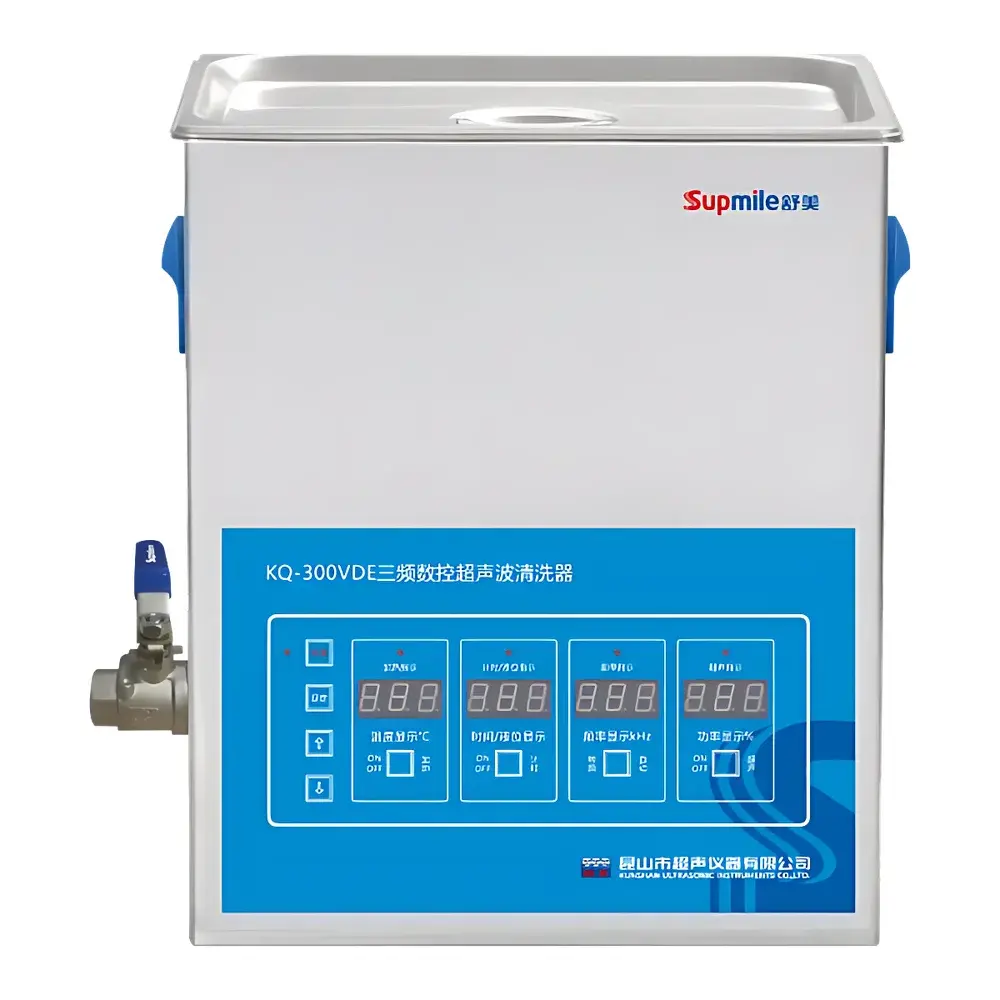 Shumei KQ-300VDE Triple-Frequency Digital Ultrasonic Cleaner