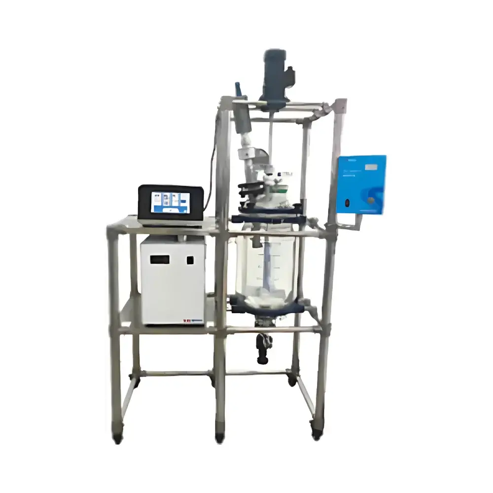 SHUMEI KBC-1000D-3L Ultrasonic Reaction Vessel with Integrated Temperature Control and Mechanical Stirring