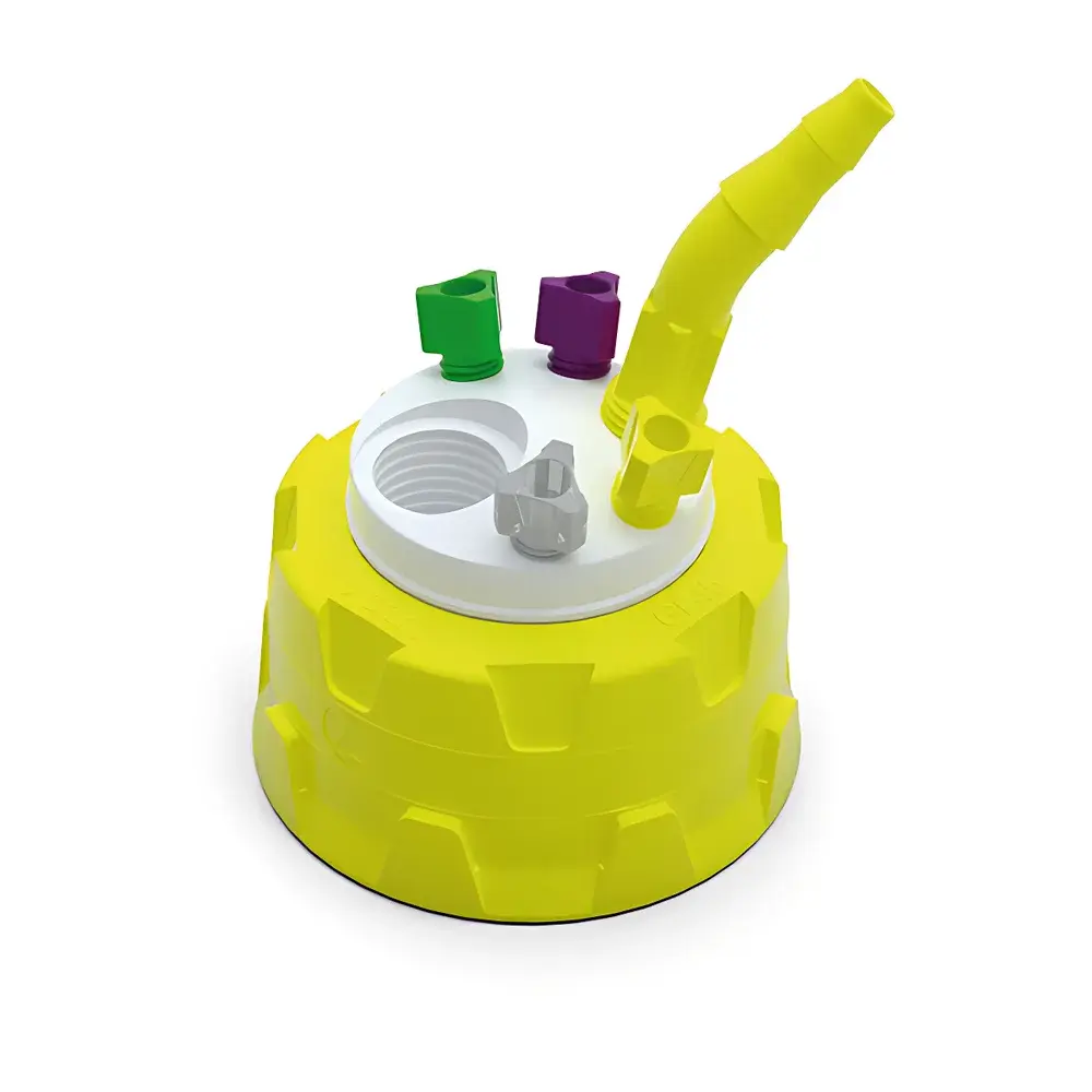 b.safe BSAFE-M345 Series Solvent Waste Collection Cap with Activated Carbon Filter