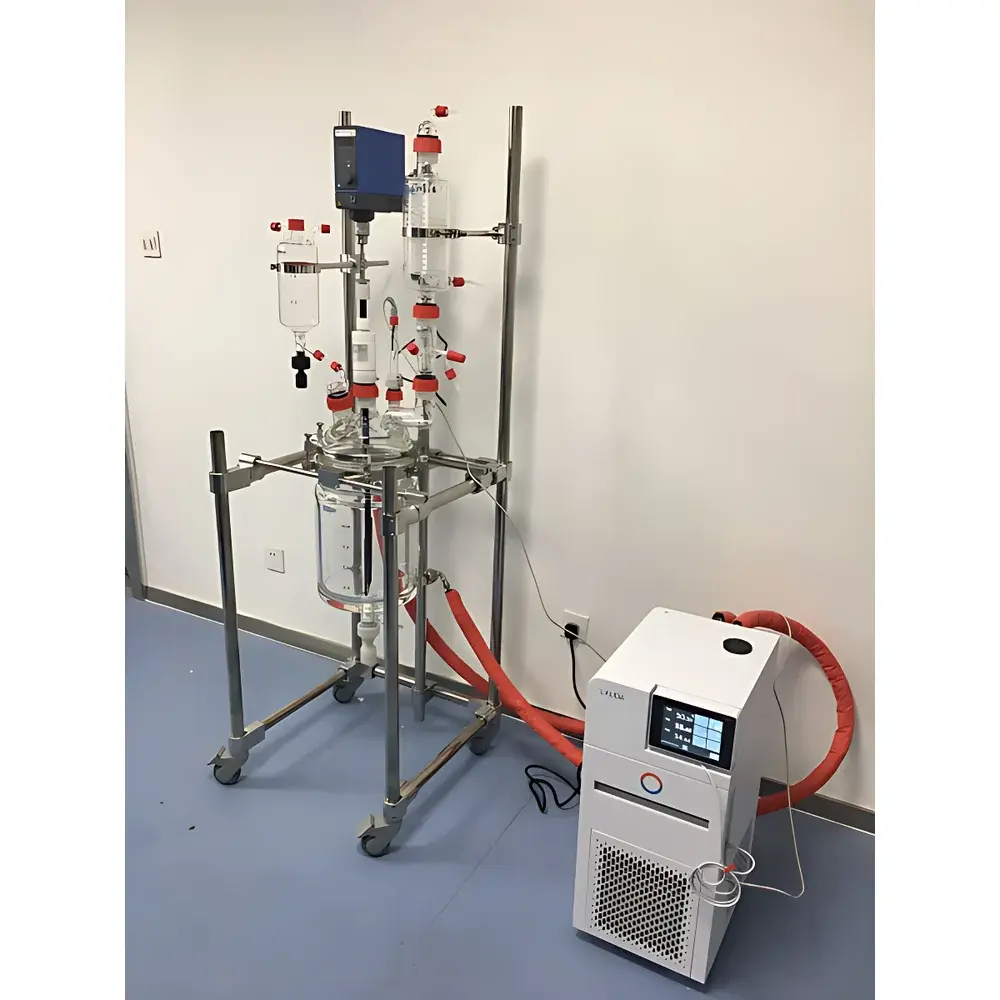 DIEHM Quartz Glass Reactor (DN100–DN450, 0.1–150 L, High-Pressure, Semiconductor-Grade)