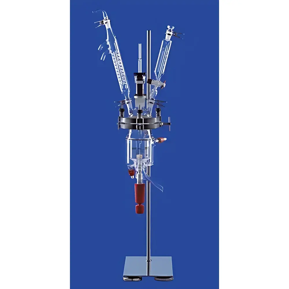 LENZ Kilogram-Scale Glass Reactor with Double-Jacketed DURAN® Borosilicate Glass (Schott)
