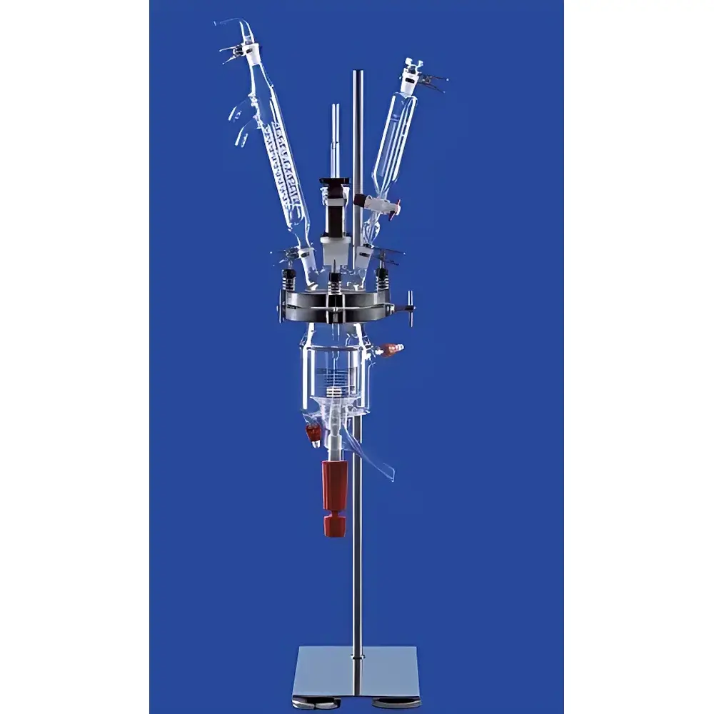 LENZ DURAN Glass Reactor with Double-Jacketed Design