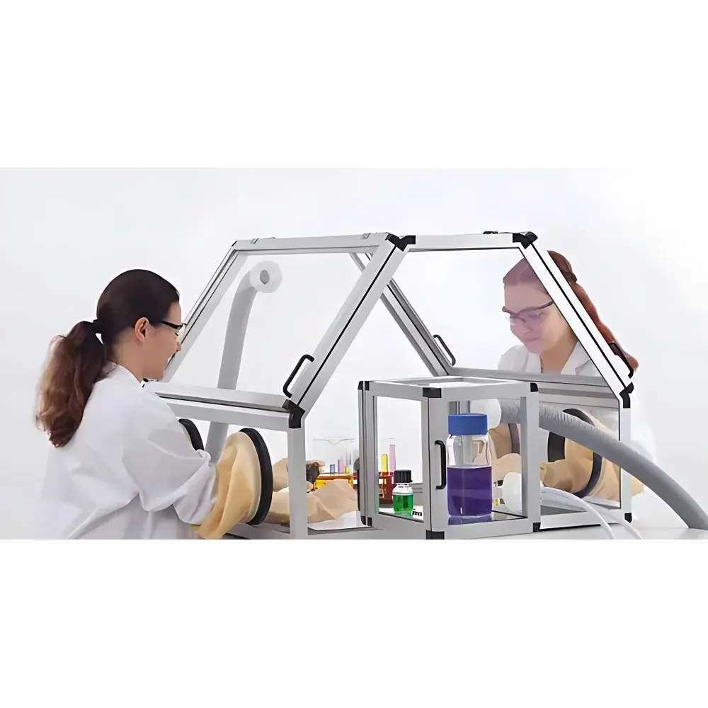 SICCO V1710-08 Glove-Box Style Vacuum Drying Chamber