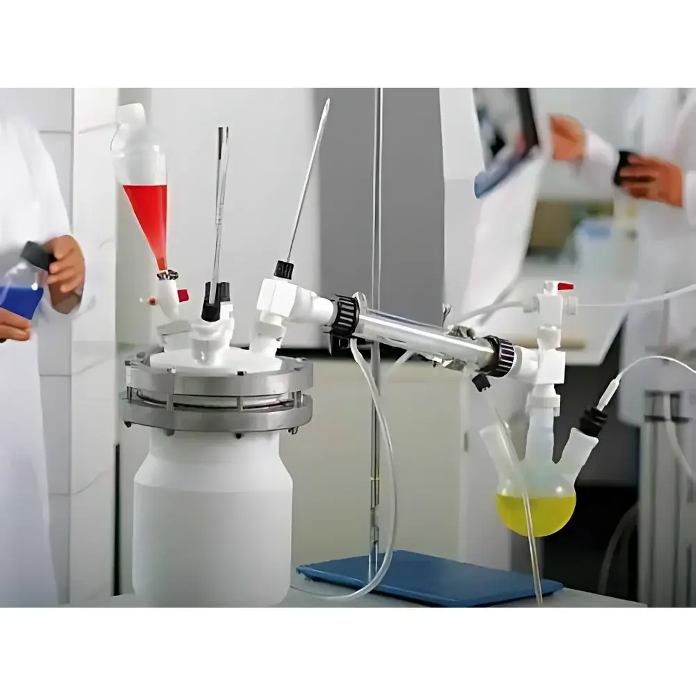 BOLA PTFE-Lined Reactor Vessel with Distillation Assembly (Model B280 Series)