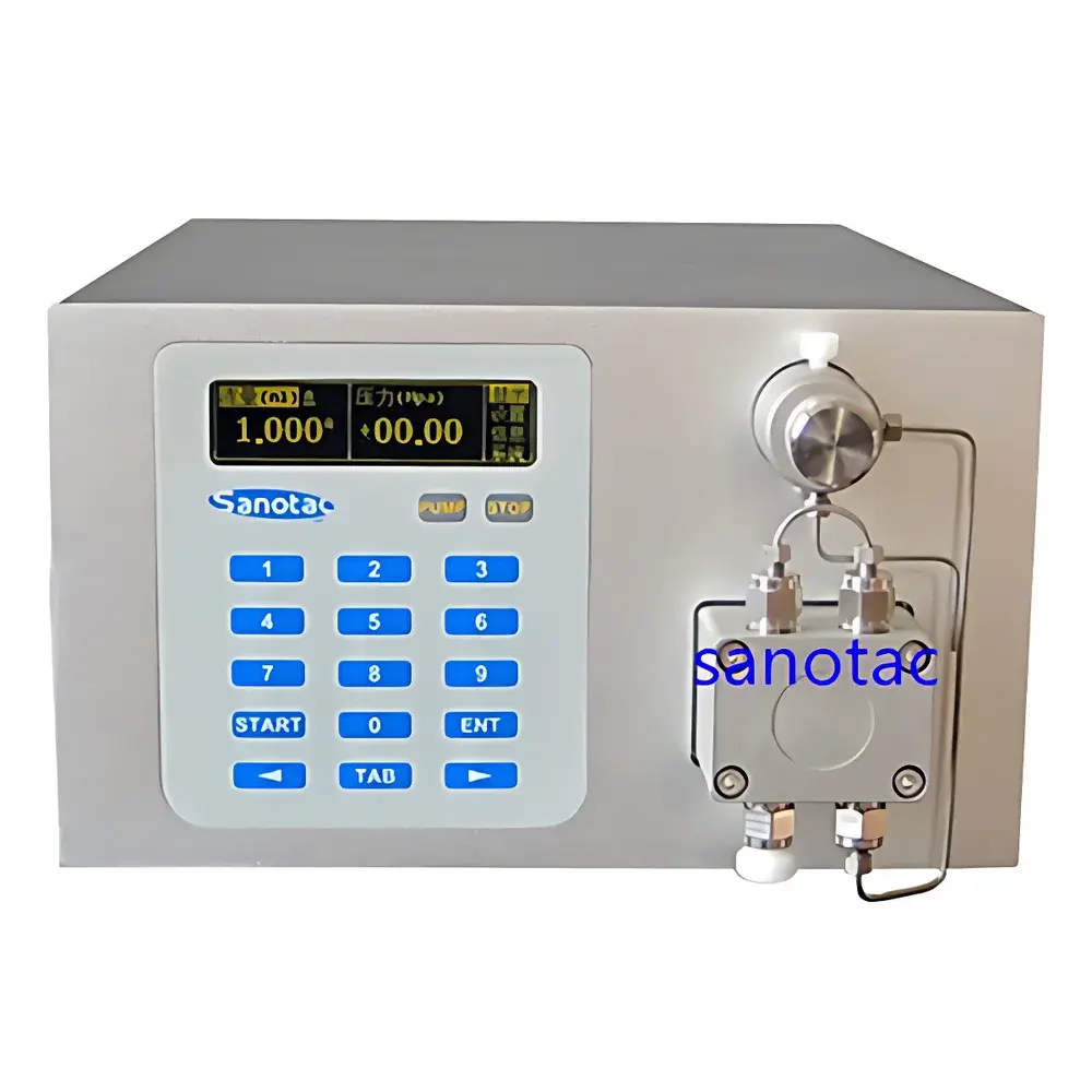 Sanotac S0140 High-Pressure Precision Metering Pump for Microchannel Reactors
