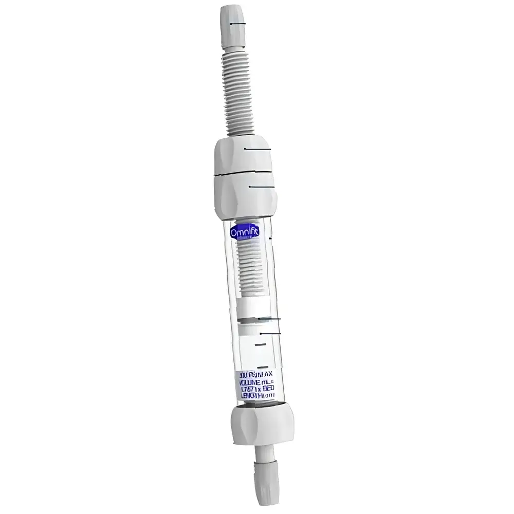 Omnifit EZ-15-25-AA Axial Compression Chromatography Column (Glass, 15 mm ID × 250 mm Length)