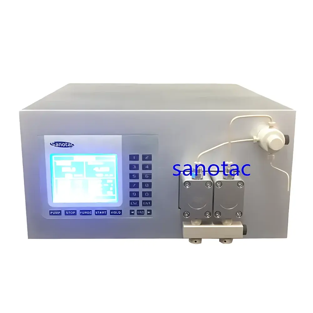 Sanotac LPK0105 High-Flow PEEK High-Pressure Solvent Delivery Pump (Micro-Pulse Precision)