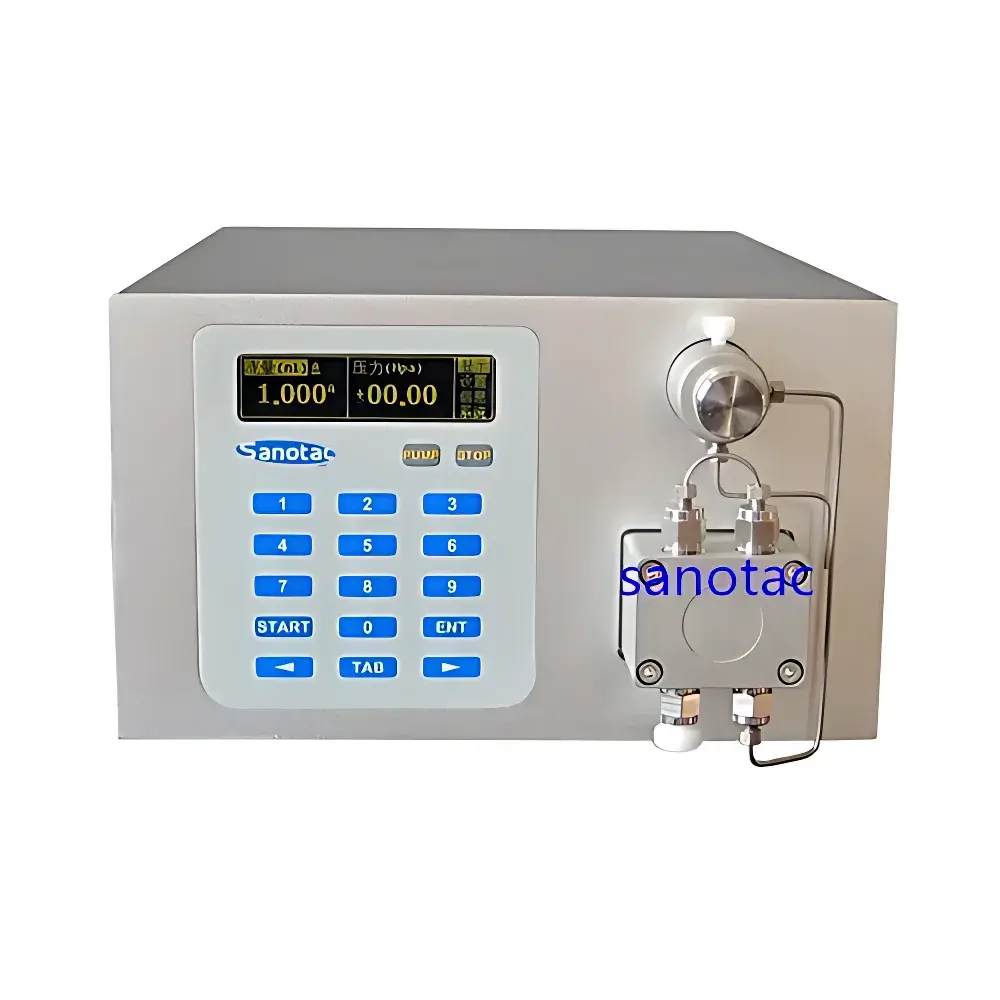 Sanotac GS0010 High-Pressure Constant Flow Pump for Tubular Reactor Systems
