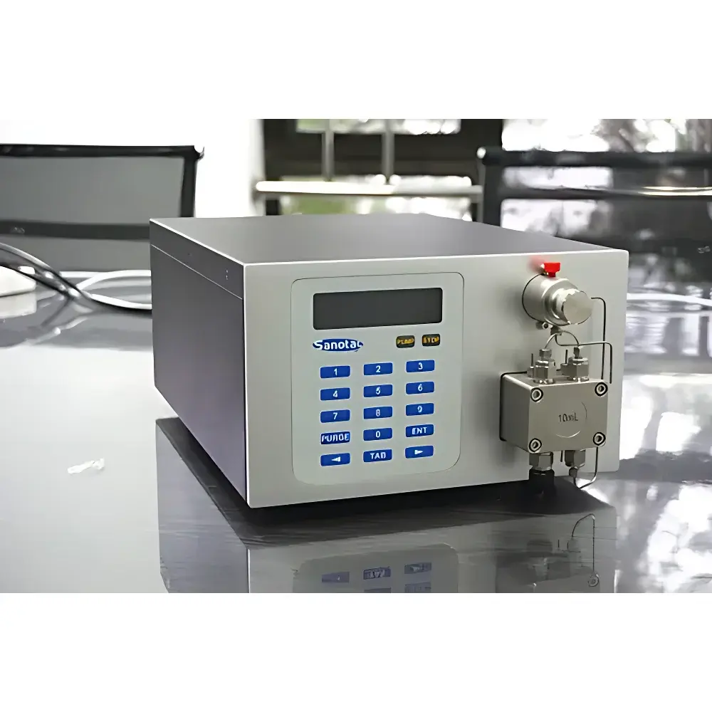Sanotac SanoISP Series High-Pressure Constant Flow Piston Pump for Microreactor Integration
