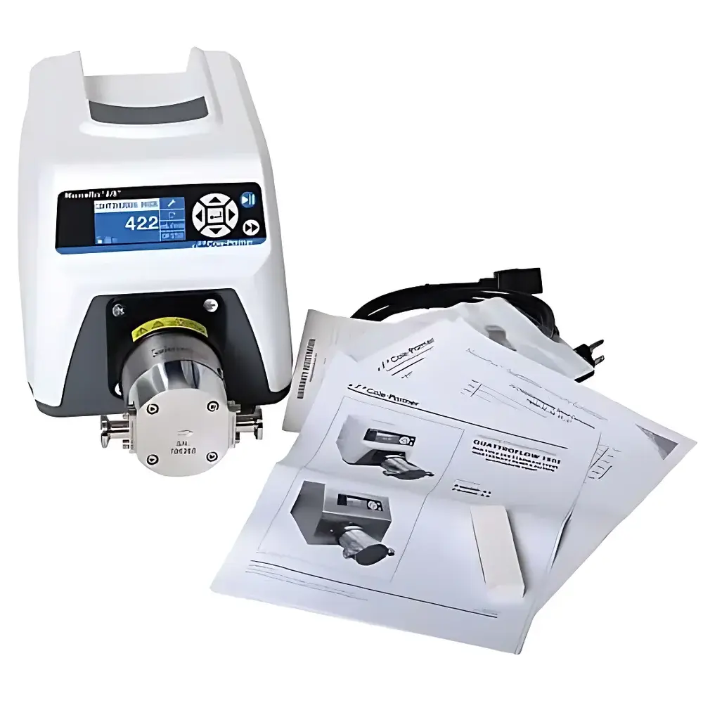 Masterflex Quattroflow Peristaltic Pump System with 74000-35 Drive Unit
