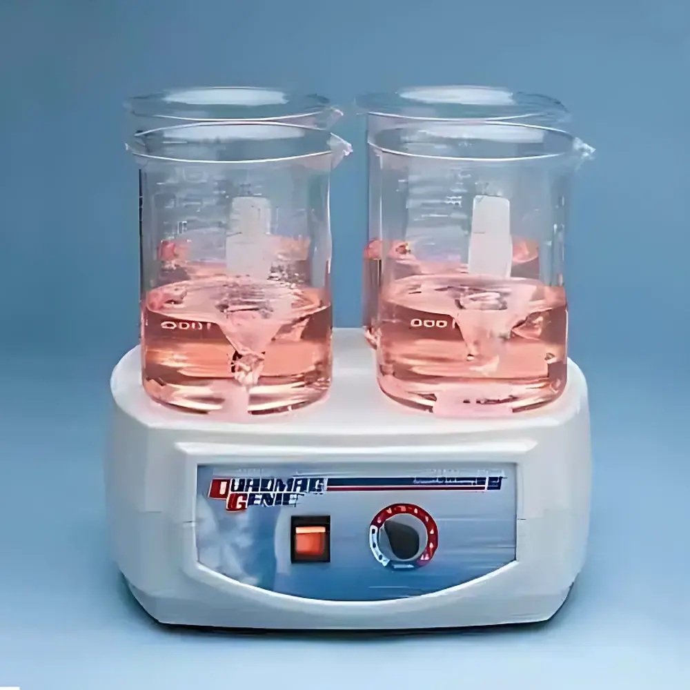 MegaMag Genie SI-3002 MultiMagstir Genie Programmable 4-Position Magnetic Stirrer