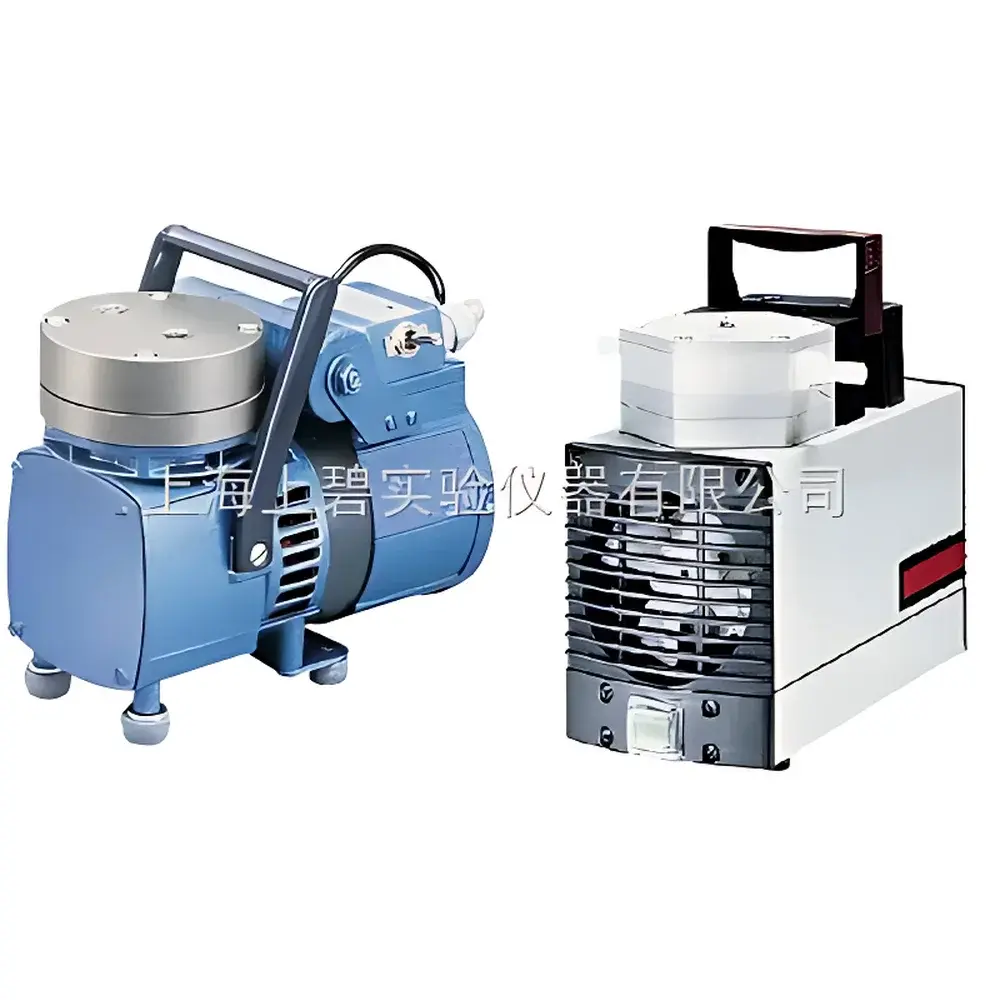 Cole-Parmer 07056-38 Dual-Head Oil-Free Corrosion-Resistant Diaphragm Vacuum Pump