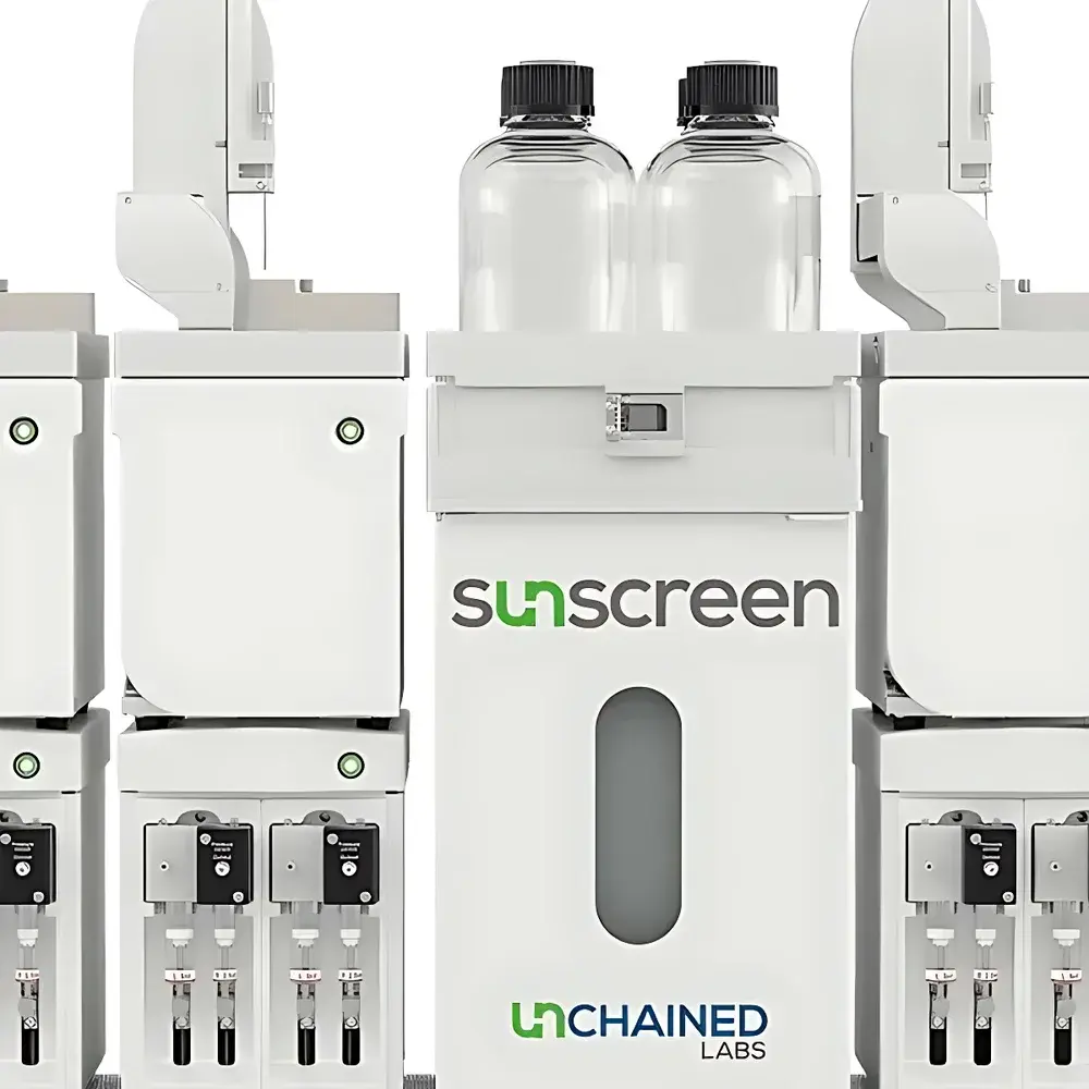 Sunscreen High-Throughput LNP Formulation Screening System by Unchained Labs
