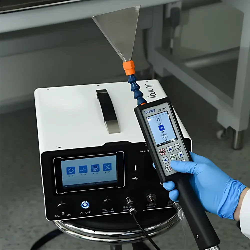 Junray ZR-6012 Aerosol Photometer for HEPA/ULPA Filter Leak Testing in Cleanrooms and GMP-Compliant Facilities