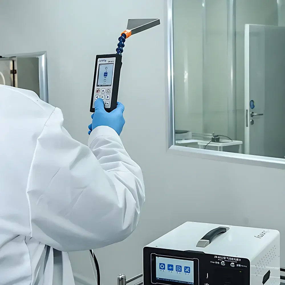 Junray ZR-6012 Aerosol Photometer for HEPA/ULPA Filter Leak Testing in Cleanrooms and GMP-Compliant Facilities