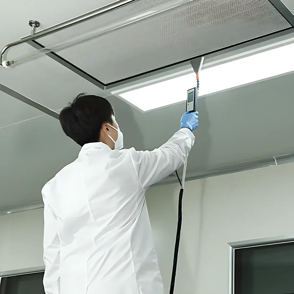 Junray ZR-6012 Aerosol Photometer for HEPA/ULPA Filter Leak Testing in Cleanrooms and GMP-Compliant Facilities