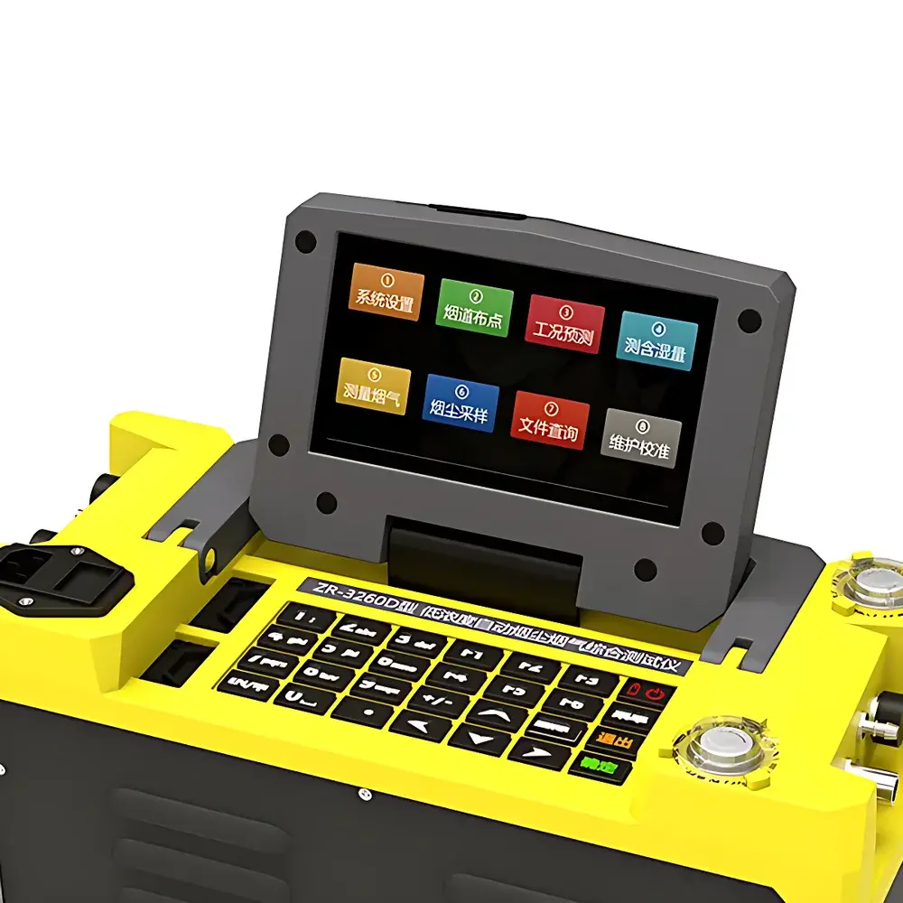 Junray ZR-3260D Automatic Flue Gas and Particulate Matter Analyzer (HJ 836–2017 Compliant, Low-Concentration PM Determination by Gravimetric Method)