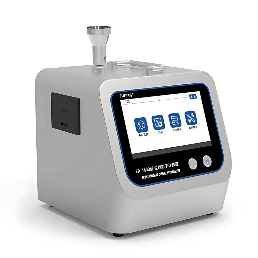 Junray ZR-1630 Stainless Steel Portable Airborne Particle Counter (28.3 L/min)