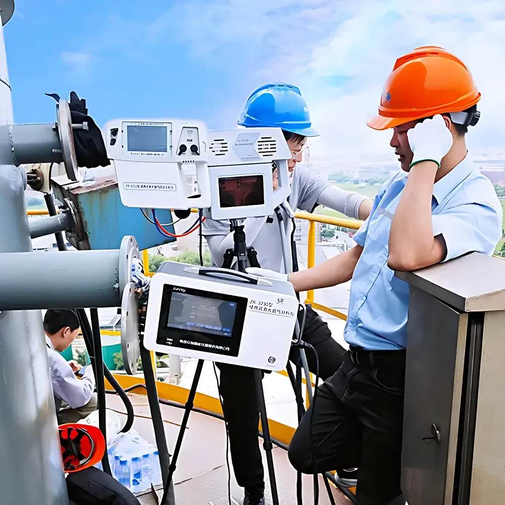 Junray ZR-3211H Portable UV Differential Optical Absorption Spectroscopy (DOAS) Flue Gas Analyzer – Hot-Wet Method