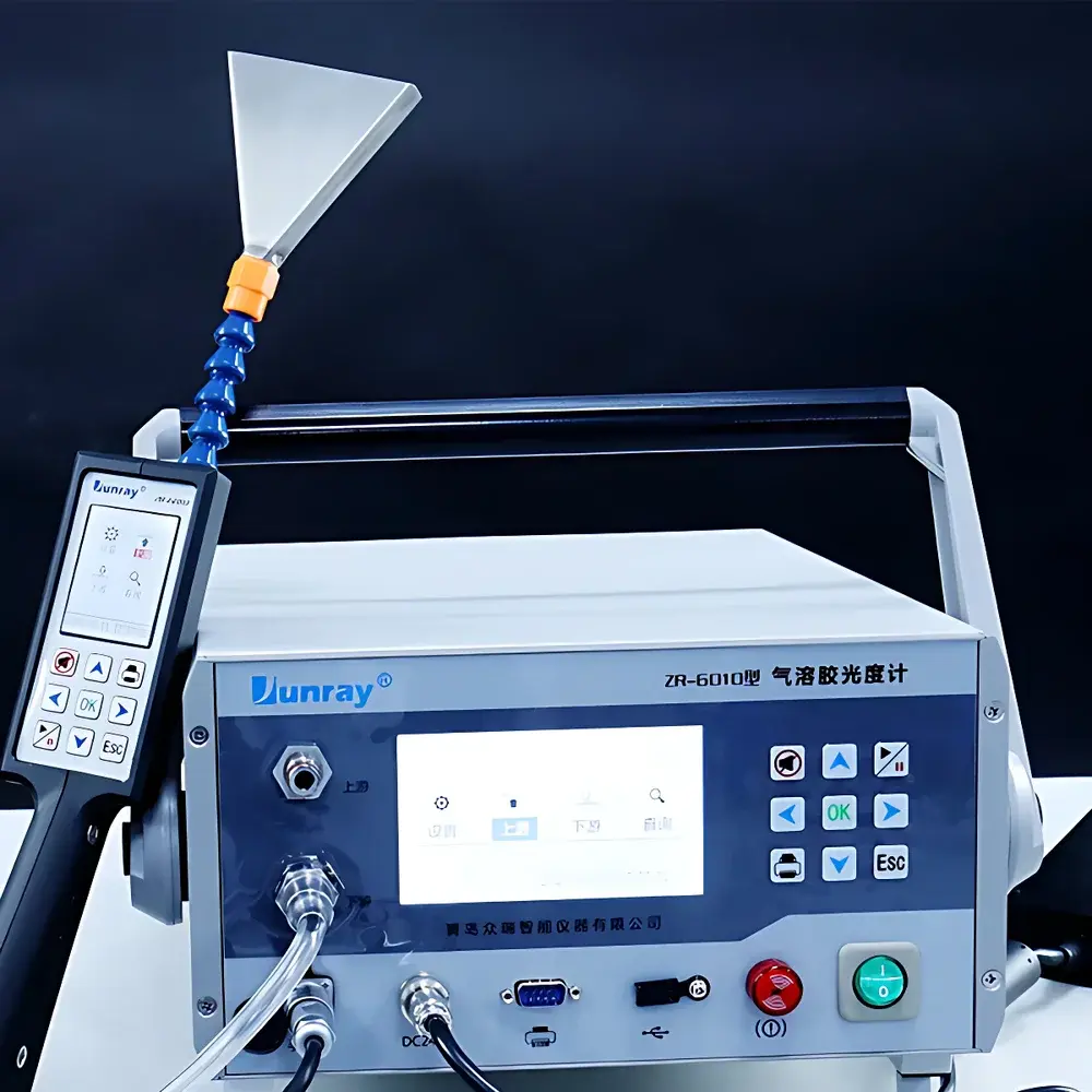 Junray ZR-6010 Aerosol Photometer for HEPA Filter Leak Testing in Biological Safety Cabinets (GMP-Compliant)