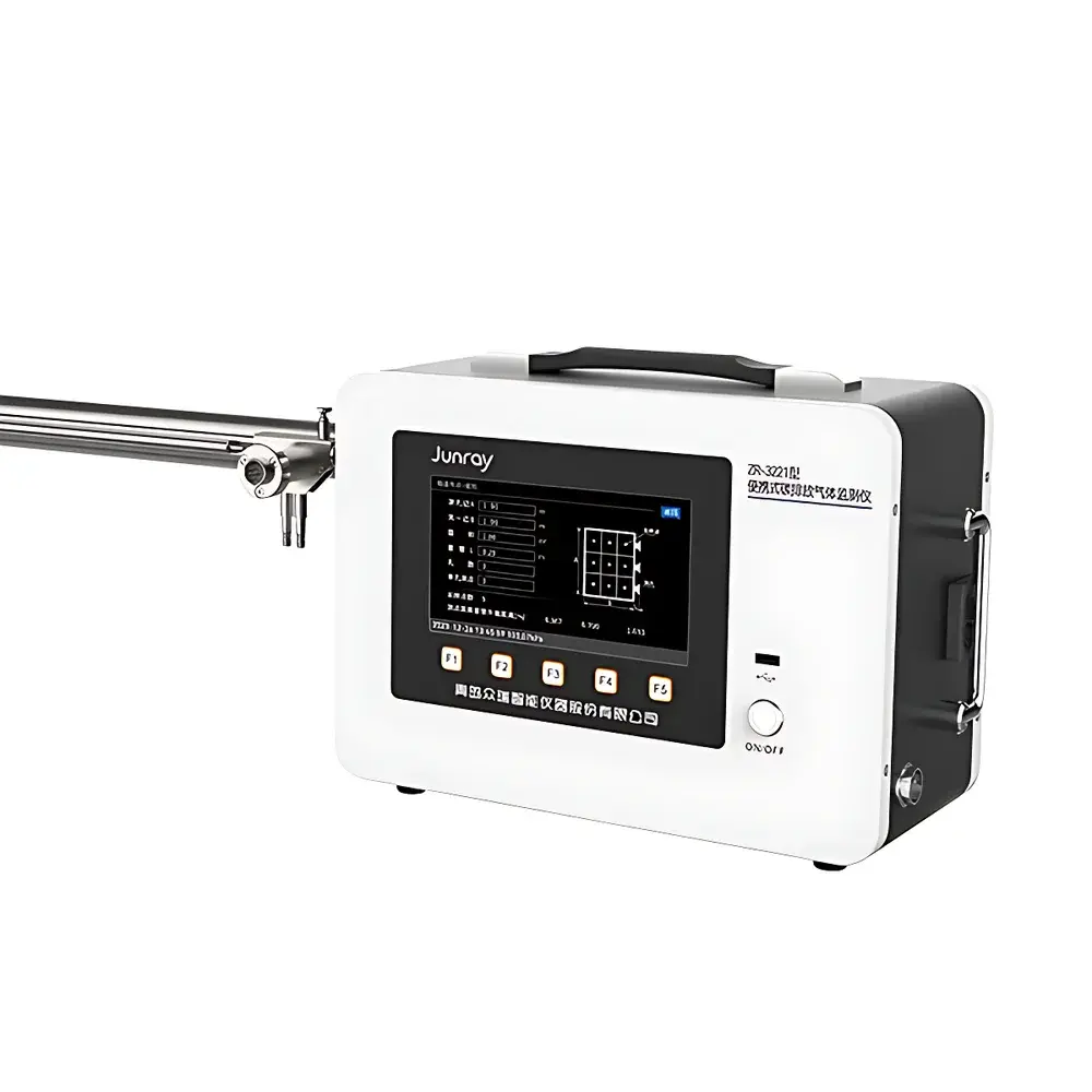 Junray ZR-3221 Portable Multi-Gas Greenhouse Gas Analyzer (CO₂, CH₄, N₂O, SF₆, CO, O₂)