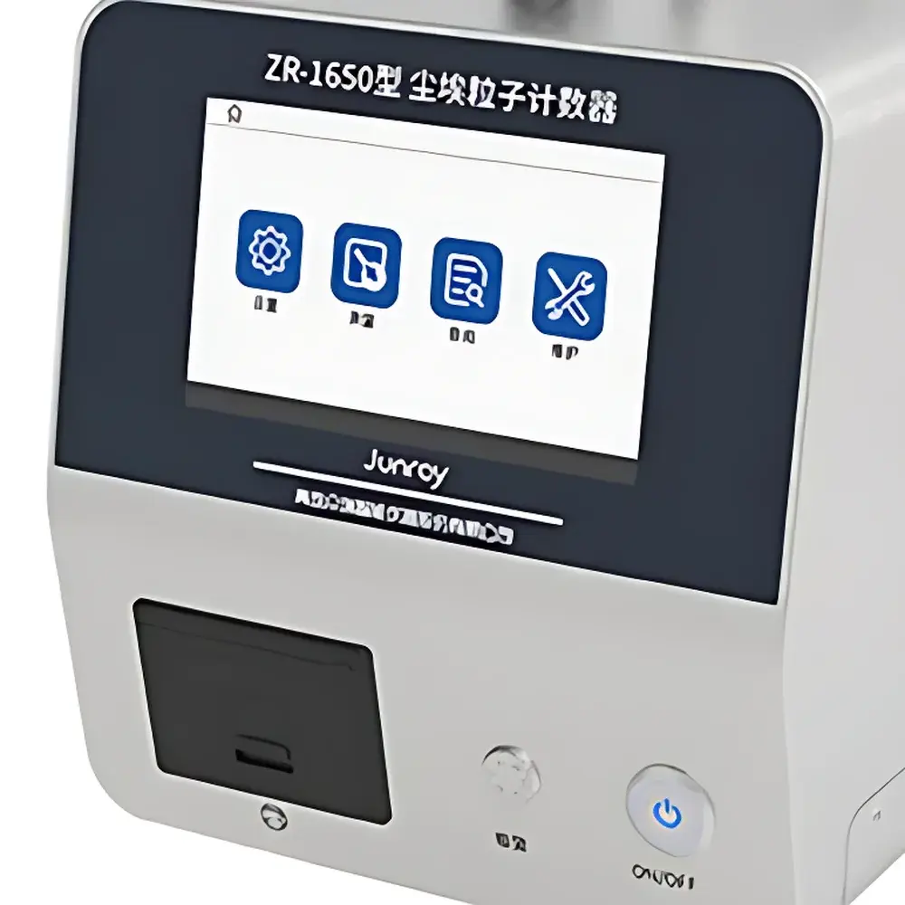 Junray ZR-1650 High-Sensitivity Laser Airborne Particle Counter (0.1 µm Detection Threshold)