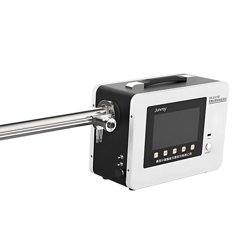 Junray ZR-3221 Portable Carbon Emission Monitor with NDIR Multi-Gas Detection