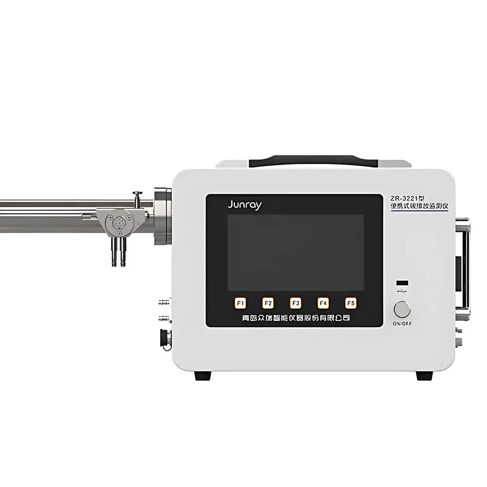 Junray ZR-3221 Portable Carbon Emission Monitor with NDIR Multi-Gas Detection