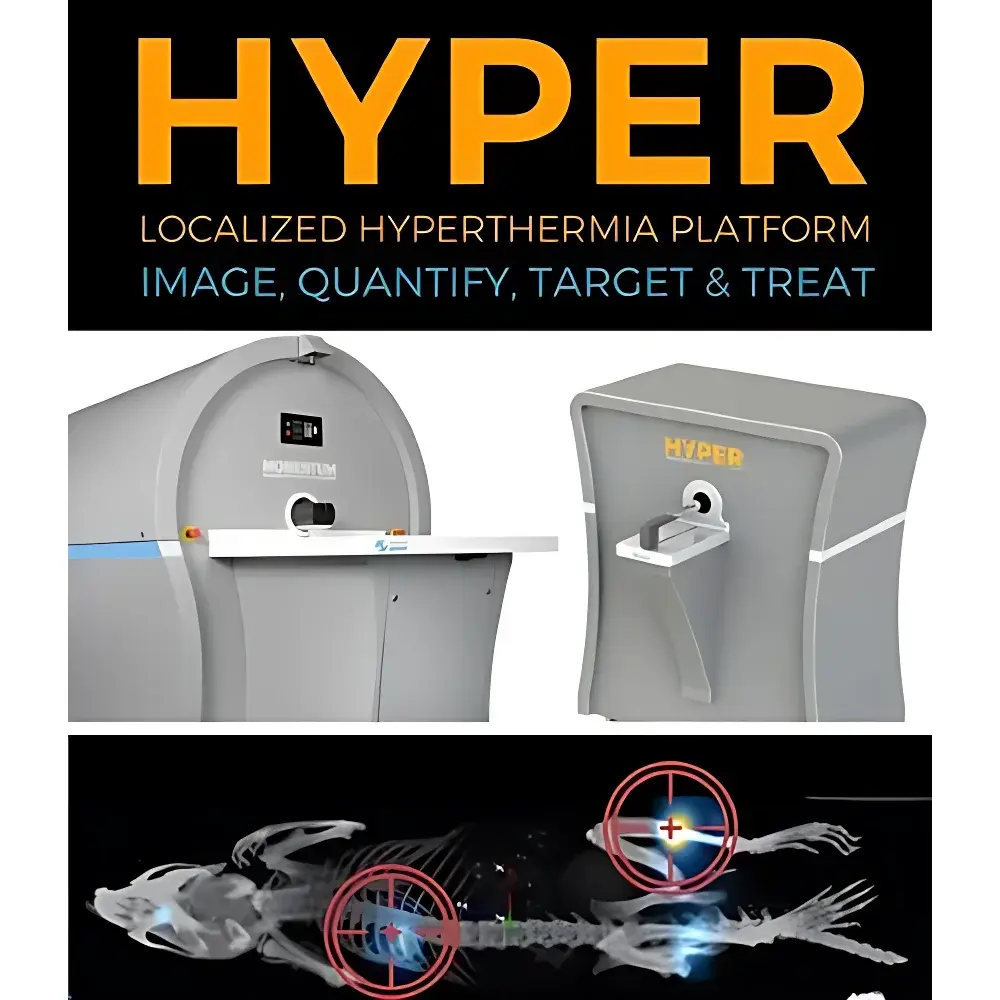 Hyper MPI Molecular Imaging and Magnetic Hyperthermia System for Small Animal In Vivo Imaging