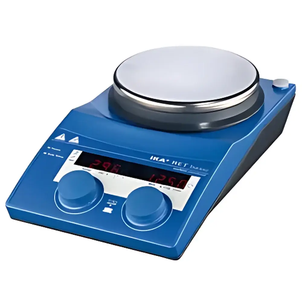 IKA RET Basic Heating Magnetic Stirrer with Stainless Steel Plate