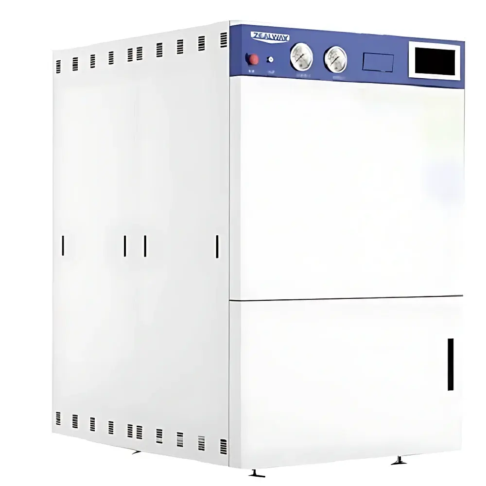 Zealway GWA Horizontal Double-Door Pulsed Vacuum Steam Sterilizer